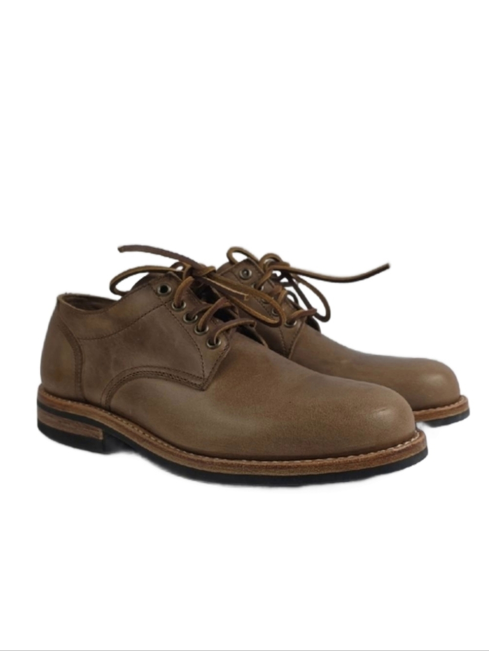 Oak Street Bootmakers Trench Premium Leather Oxford Size Uk 7.5 - US 8.